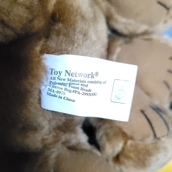 Vintage Plush Scooby Doo Wizard Stuffed Animal Dog Magician Cartoon Network 16" - Picture 8 of 11